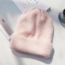 【雙層針織堆堆毛帽】【安哥拉兔毛】正韓版型甜美可愛舒適兔混紡毛線帽秋冬韓國百搭針織女帽