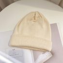 【韓系針織捲邊堆堆帽】韓系日常晚風系列好版型IG針織毛線帽秋冬百搭氣質女帽捲邊堆堆帽