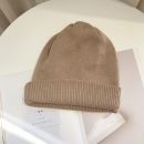 【韓系針織捲邊堆堆帽】韓系日常晚風系列好版型IG針織毛線帽秋冬百搭氣質女帽捲邊堆堆帽