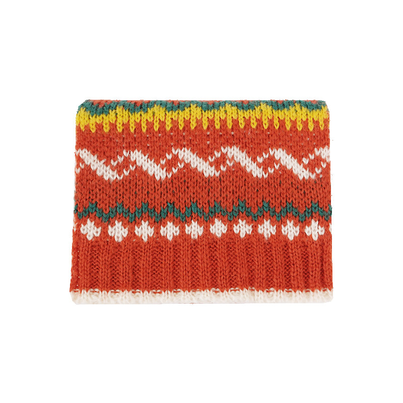 【超暖觸感馬海毛】【原宿森系針織圖案】日系原宿風森系女冬季復古加厚保暖百搭減齡情侶男女針織毛線圍脖