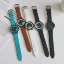 日式原創設計個性無指針玩轉時間概念男女手錶