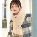 【韓系百搭純色圍巾】【手工毛線針織】韓國經典純色百搭毛線針織情侶圍巾男女圍巾