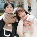 【韓系百搭純色圍巾】【手工毛線針織】韓國經典純色百搭毛線針織情侶圍巾男女圍巾