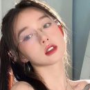 【文藝氣質無框】【超輕盈】【防藍光】Jennie同款韓版時尚無框平光無度數防藍光眼鏡