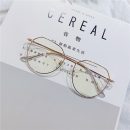 【素顏百搭神器】【文藝多邊形細框】【防藍光】日系文藝氣質網紅多邊形大框素顏眼鏡臉顯瘦防藍光眼鏡