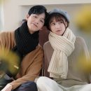 【日系純色毛線針織圍巾】秋冬季新款日系情侶純色百搭毛線針織百搭戀人圍脖圍巾