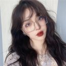 【素顏百搭顯瘦】【文藝細方框】【防藍光】日系IG風網紅素顏大框眼鏡女復古圓臉顯瘦方框平光防藍光眼鏡