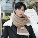 【韓系百搭純色圍巾】【手工毛線針織】韓國經典純色百搭毛線針織情侶圍巾男女圍巾