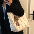 【小鹿印花托特包】高級感超顯氣質減齡實用百搭小鹿印花大容量女包側背包托特包