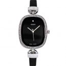 【鵝卵石鑲鑽錶盤】【小牛皮錶帶】【日本機芯】正韓JULIUS超氣質鵝卵石造型滿圈鑲鑽皮帶日本機芯防水女錶