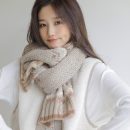 【超暖觸感馬海毛】【原宿森系針織圖案】日系原宿風森系女冬季復古加厚保暖百搭減齡情侶男女針織毛線圍脖