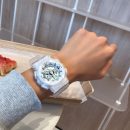 【透明矽膠錶帶】【液晶指針雙顯】日式原宿風潮流透明錶帶雙顯計時男女多功能運動手錶 【透明矽膠錶帶】【液晶指針雙顯】日式原宿風潮流透明錶帶雙顯計時男女多功能運動手錶