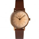 【復古隨性簡約刻度小圓盤】【小牛皮錶帶】正韓JULIUS氣質文藝簡約刻小圓盤皮帶日本機芯女錶