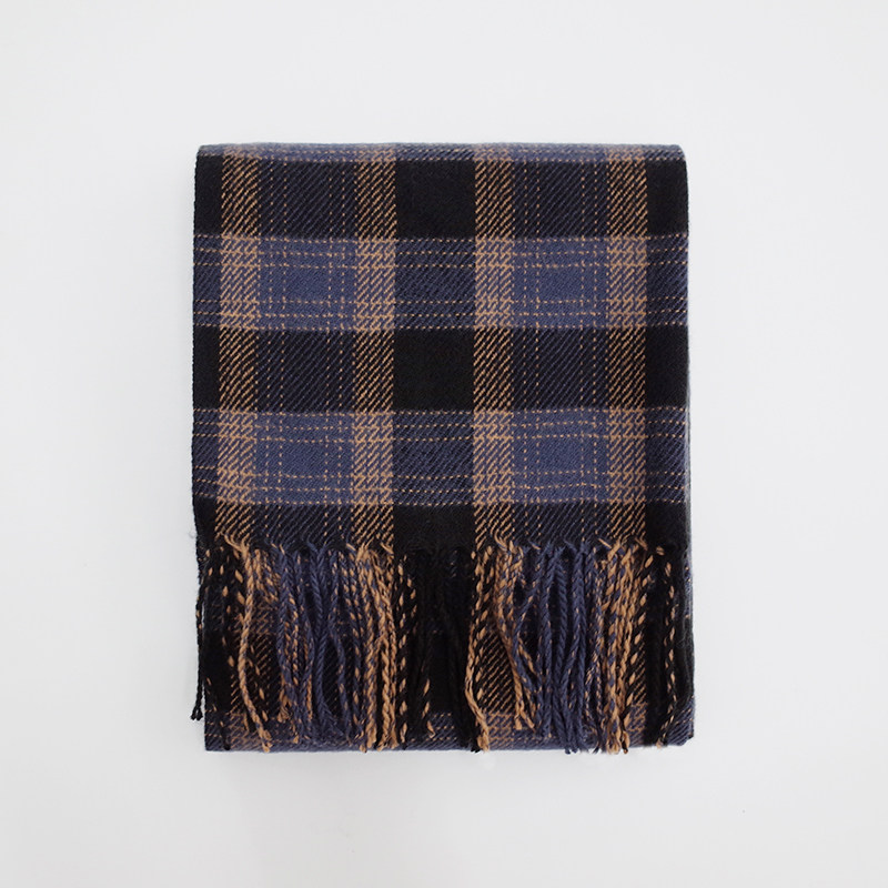 【日系文藝小方格圍巾】【超軟糯舒適】日系文藝氣質秋冬季百搭小方格軟糯舒適男女微博圍巾