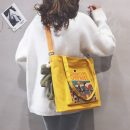 日系原宿ulzzang帆布大包包通勤女包大容量單肩斜背包