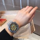 【透明矽膠錶帶】【液晶指針雙顯】日式原宿風潮流透明錶帶雙顯計時男女多功能運動手錶 【透明矽膠錶帶】【液晶指針雙顯】日式原宿風潮流透明錶帶雙顯計時男女多功能運動手錶