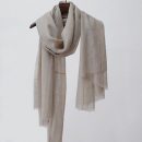 【日系薄款千鳥格絲巾】【棉麻混紡】日系文藝氣質千鳥格舒適親膚薄款百搭經典格子文藝棉麻紗巾絲巾