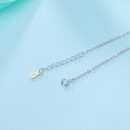 【925銀鑲嵌圓鋯鉆】輕奢氣質時尚S925純銀鑲嵌圓形鋯鉆百搭森系女手鍊