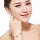 【遇見三生三世】【999足銀】【三圈手環】設計師款三生三世999足銀三圈女時尚足銀手環手鐲