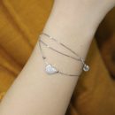 【少女心事】【925純銀】【三層套鍊】正韓設計高級感925純銀三層套鍊優雅百搭女手鍊