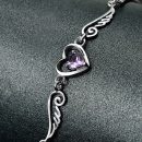 【天使之翼】【925純銀】【鑲嵌鋯鉆】設計師款高級氣質925純銀鑲鑽女天使之翼百搭時尚手鍊