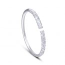 【一生所愛】【999足銀】【手工雕花】設計師款大話西遊金箍棒造型手環999足銀雕花女開口手鐲