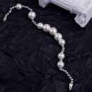 日式原宿風格小眾設計冷淡風個性嘻哈拼接珍珠男女手鍊