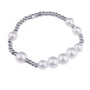 日式原宿風格小眾設計冷淡風個性嘻哈拼接珍珠男女手鍊