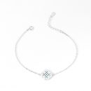 【S925純銀】【瑪瑙四葉草】設計師款高級氣質時尚925純銀鑲嵌瑪瑙幸運四葉草女手鍊