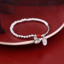 【財源滾滾平安好運】【招財貓掛件】【925純銀】設計師款招財納福925純銀招財貓納福配飾女招財手鍊