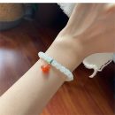 【收藏級天然和田玉】【雕刻南紅蓮蓬】優雅古風和田玉搭配滿肉南紅蓮蓬單圈手串百搭氣質女手鍊