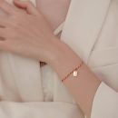 【幸運GOODLUCK】【925純銀鍍金】設計師款GOODLUCK幸運編織紅繩本命年開運吉祥女手鍊