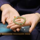 7A級天然名貴新疆鴨蛋青和田玉搭配蜜蠟南紅手鍊原創平安扣玉石男女手鍊手串