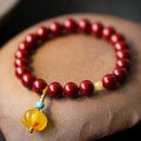 【收藏級帝王紫金硃砂】【搭配蜜蠟南瓜】開運吉祥收藏級天然原礦紫金硃砂手串搭配蜜蠟南瓜女佛珠手串手鍊 【收藏級帝王紫金硃砂】【搭配蜜蠟南瓜】開運吉祥收藏級天然原礦紫金硃砂手串搭配蜜蠟南瓜女佛珠手串手鍊