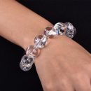 【梵天透體】【阿賽斯特萊高頻七彩白水晶】天然阿賽斯特萊梵天透體高頻七彩彩虹白水晶男女七彩脈輪水晶手鍊