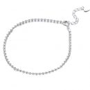 【正韓設計師款】【925純銀】設計師款高級氣質簡約925純銀素珠亮銀女時尚銀手鍊