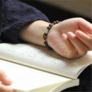【天然5A級越南沉香】【古法鍍金蓮蓬配飾】天然精品沉香圓珠手鍊搭配古法金蓮蓬手工男女佛珠手串