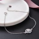 【情有獨鐘】【925純銀】【群鑲鋯鉆】設計師款高級氣質925純銀群鑲鋯鉆女時尚百搭手鍊