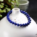 【收藏級天然帝王青金石】舒壓安神高檔天然帝王青金石手鍊眉心輪男女素珠佛珠手串手鍊