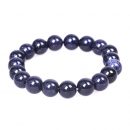 【天然巴西星空藍砂石】夢幻神秘氣質巴西直採星空藍砂石素珠手串男女百搭個性時尚水晶手鍊