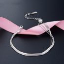 【似水流年】【925純銀】設計師款高級簡約氣質925純銀線條手鍊女百搭時尚手鍊