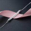 【清雅絕塵】【925純銀】【群鑲鋯鉆】設計師款高級氣質925純銀群鑲鋯鉆女時尚高級感手鍊